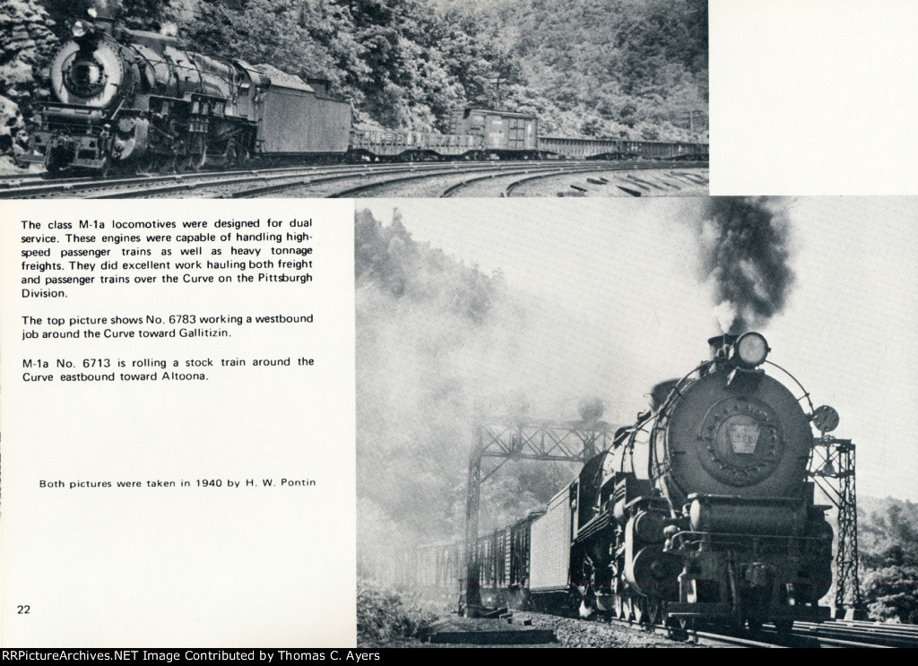 PRR "World Famous Horseshoe Curve," Page 22, 1973